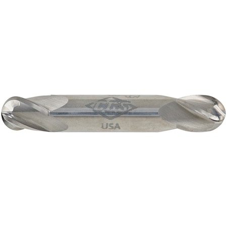 Cgs Tool 4 Flute Dem Ball End Stub Length 5/8"Dia 5/8"Shank 3/4"Loc 4"Oal 442-6250